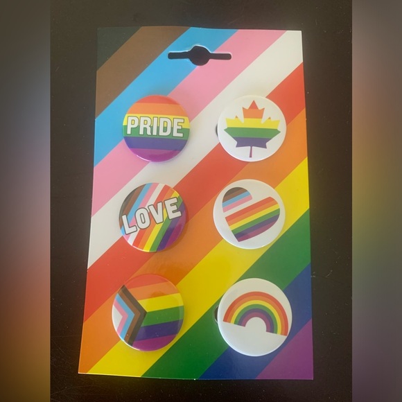 Pride Pins (x6) - Picture 1 of 2